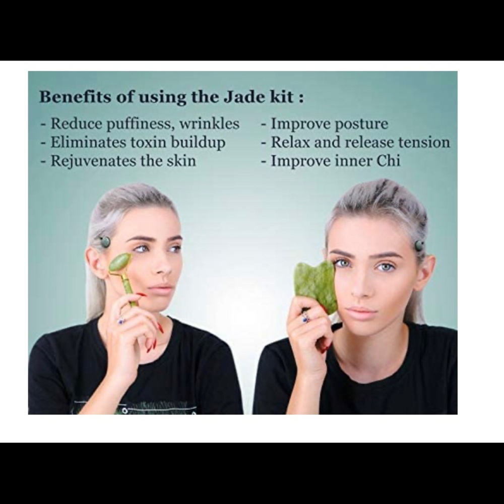 Jade roller set